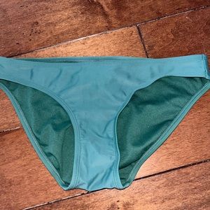 target full coverage green swimsuit bottoms